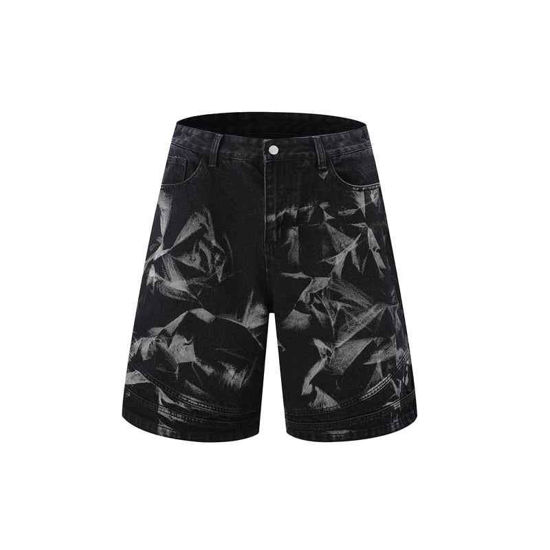 Washed Distressed | Denim Shorts