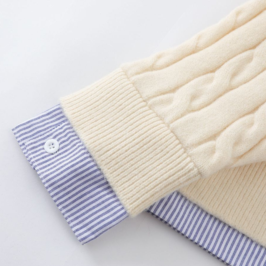 Varsity Prep Layered Sweater