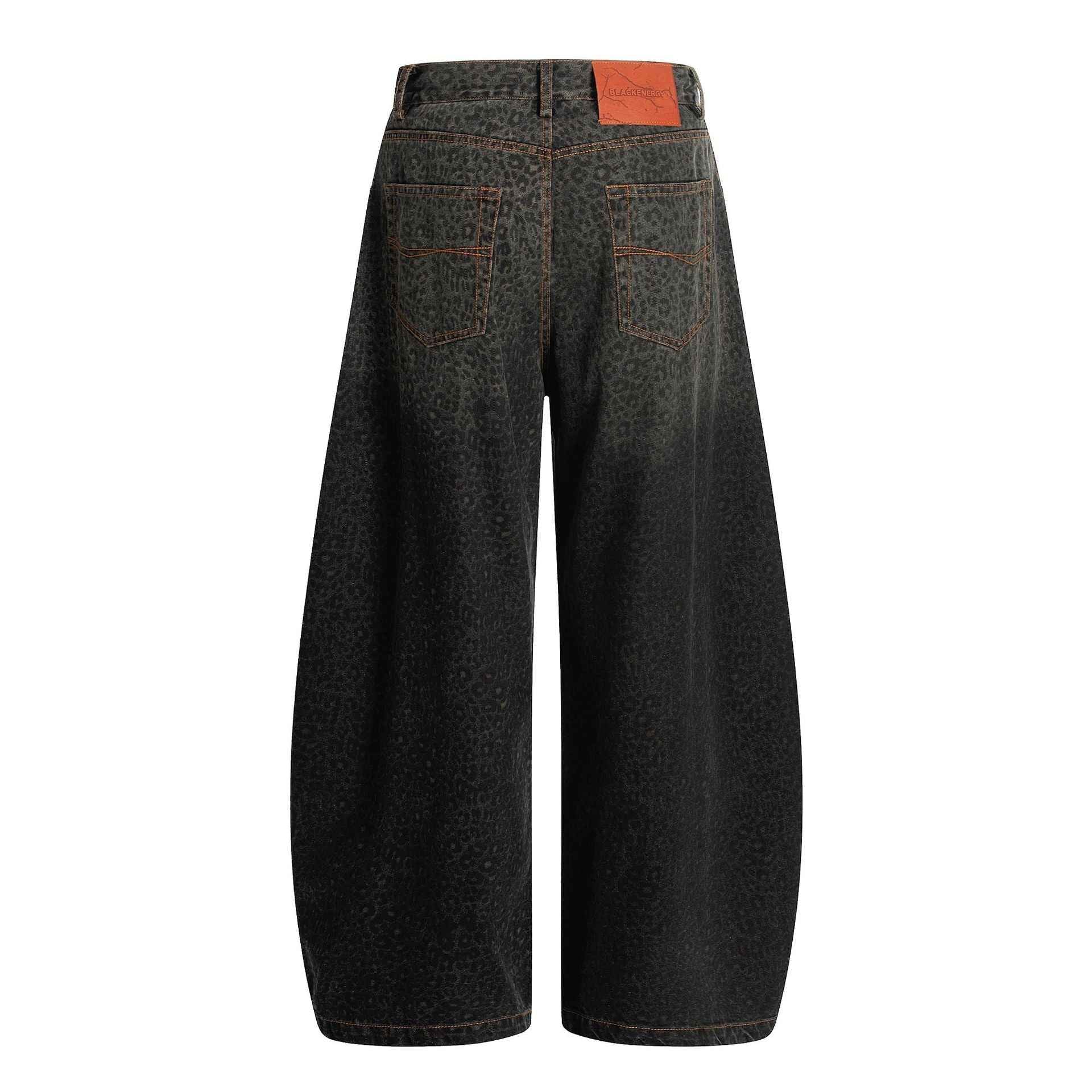 Leopard Print | Denim Street Barrel Jeans