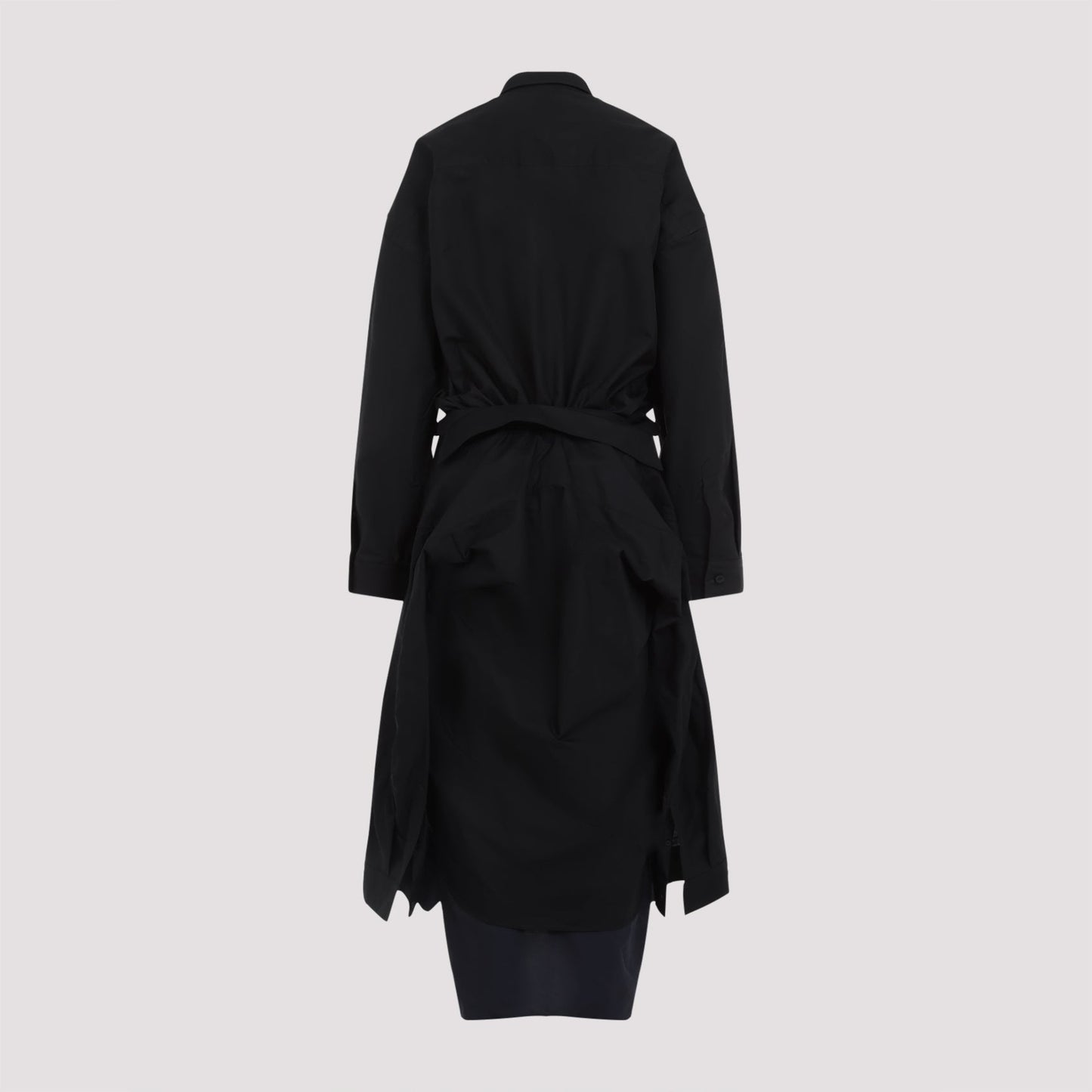 Balenciaga Maxi Patched Shirt Women