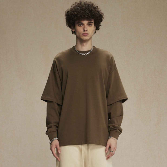 Layered Sleeve Design | Long Sleeve T-Shirt