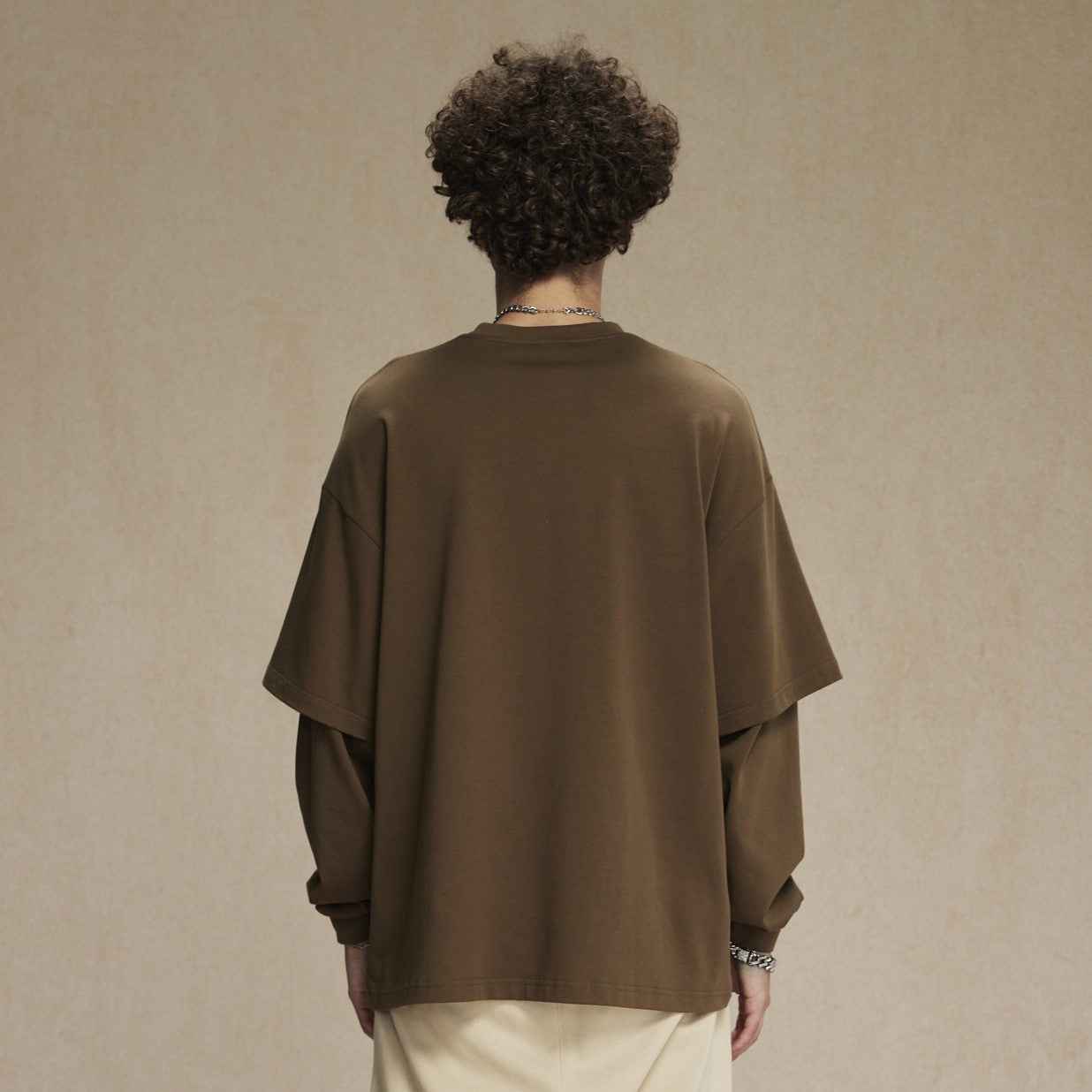Layered Sleeve Design | Long Sleeve T-Shirt