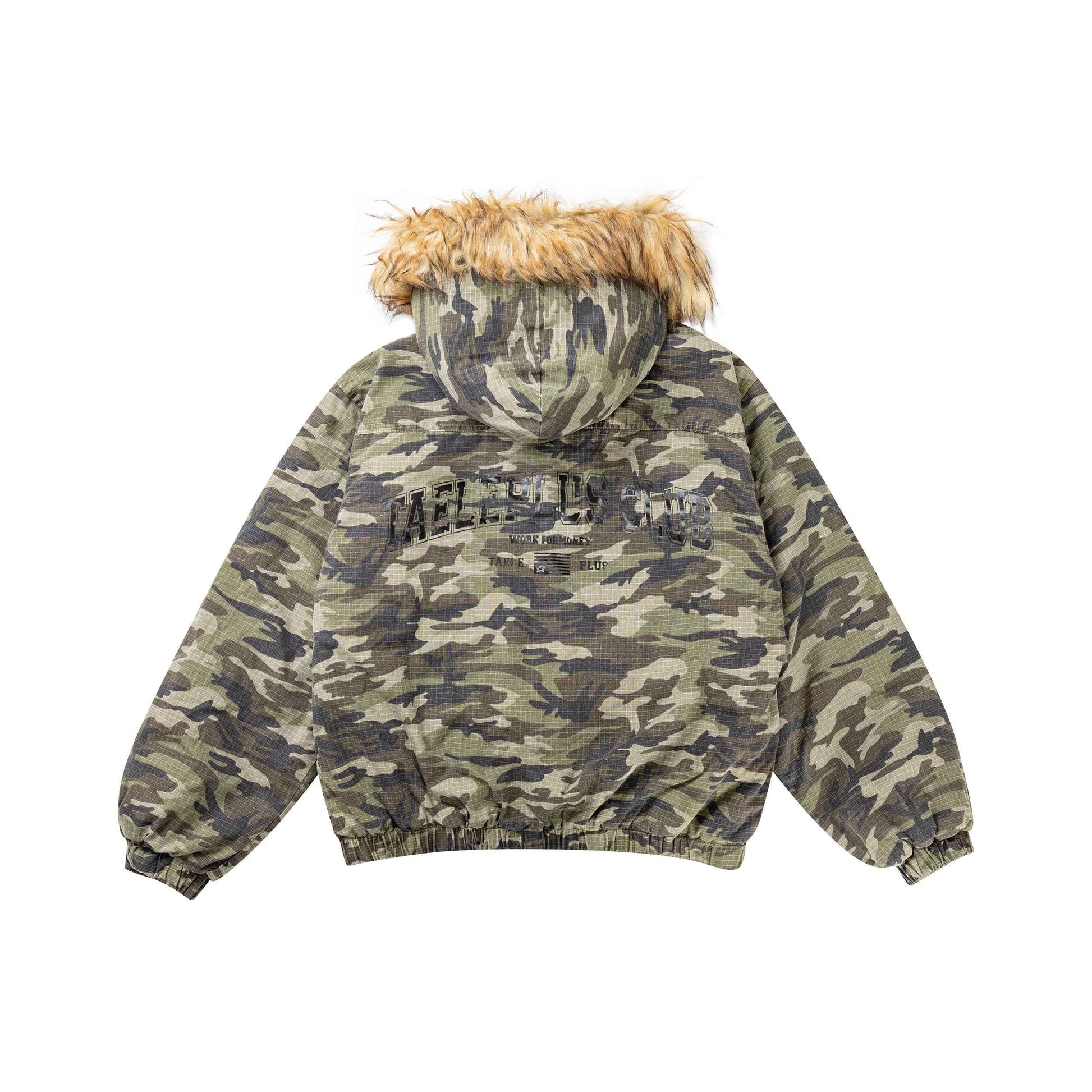 Camo Fur | Hooded Jacket
