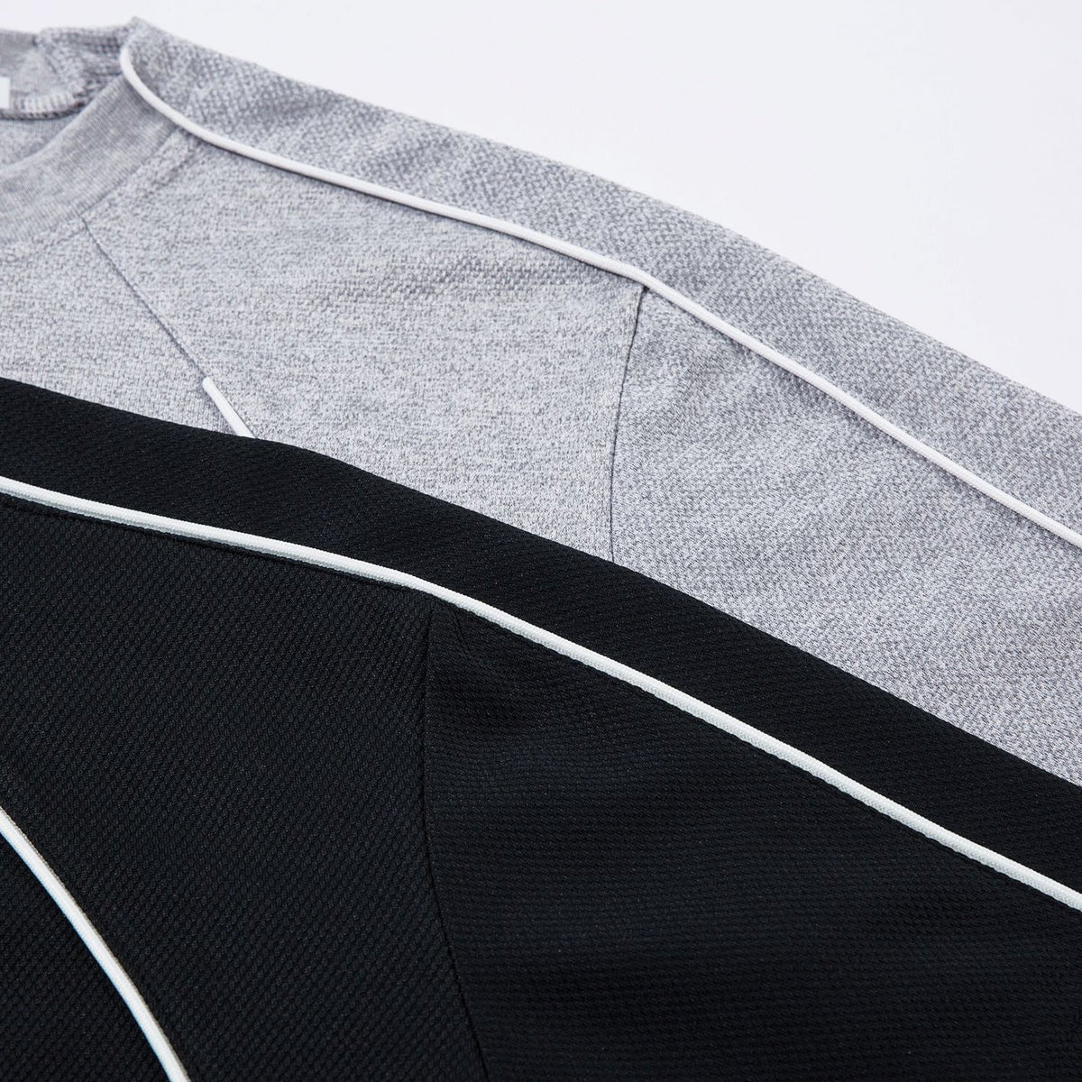 Piped Quarter-Zip Jersey