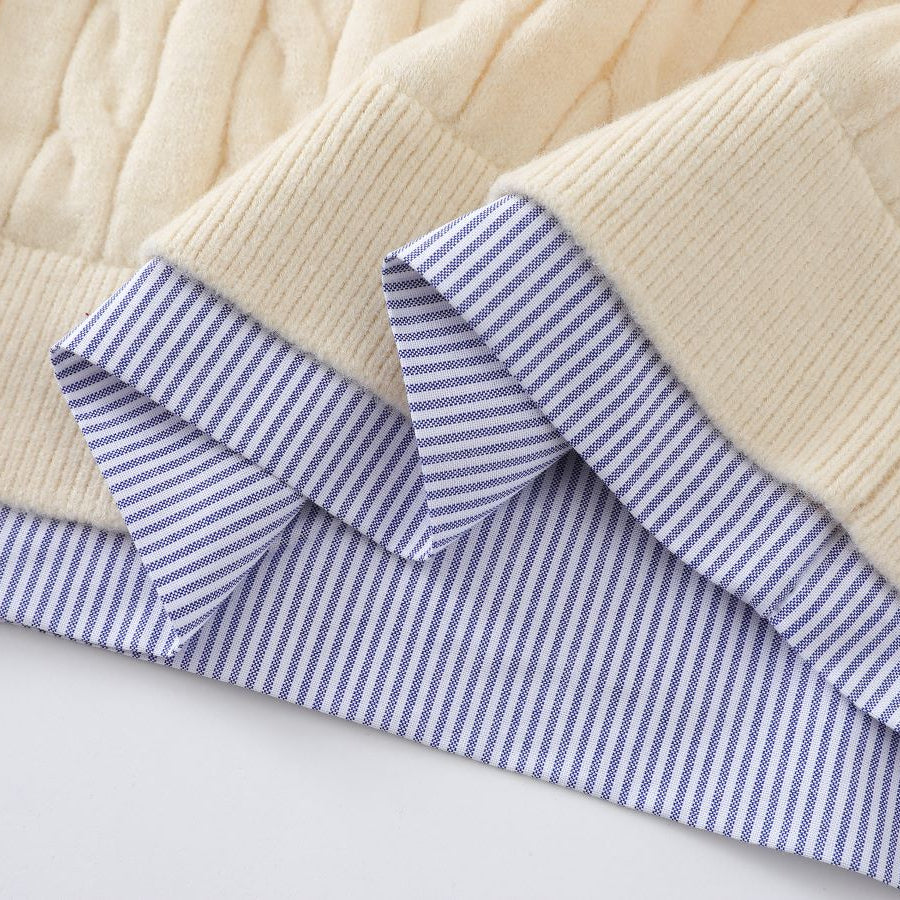Varsity Prep Layered Sweater