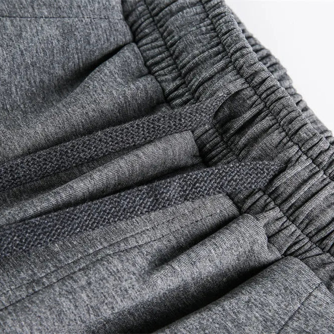 Heather Panelled Barrel Sweatpants