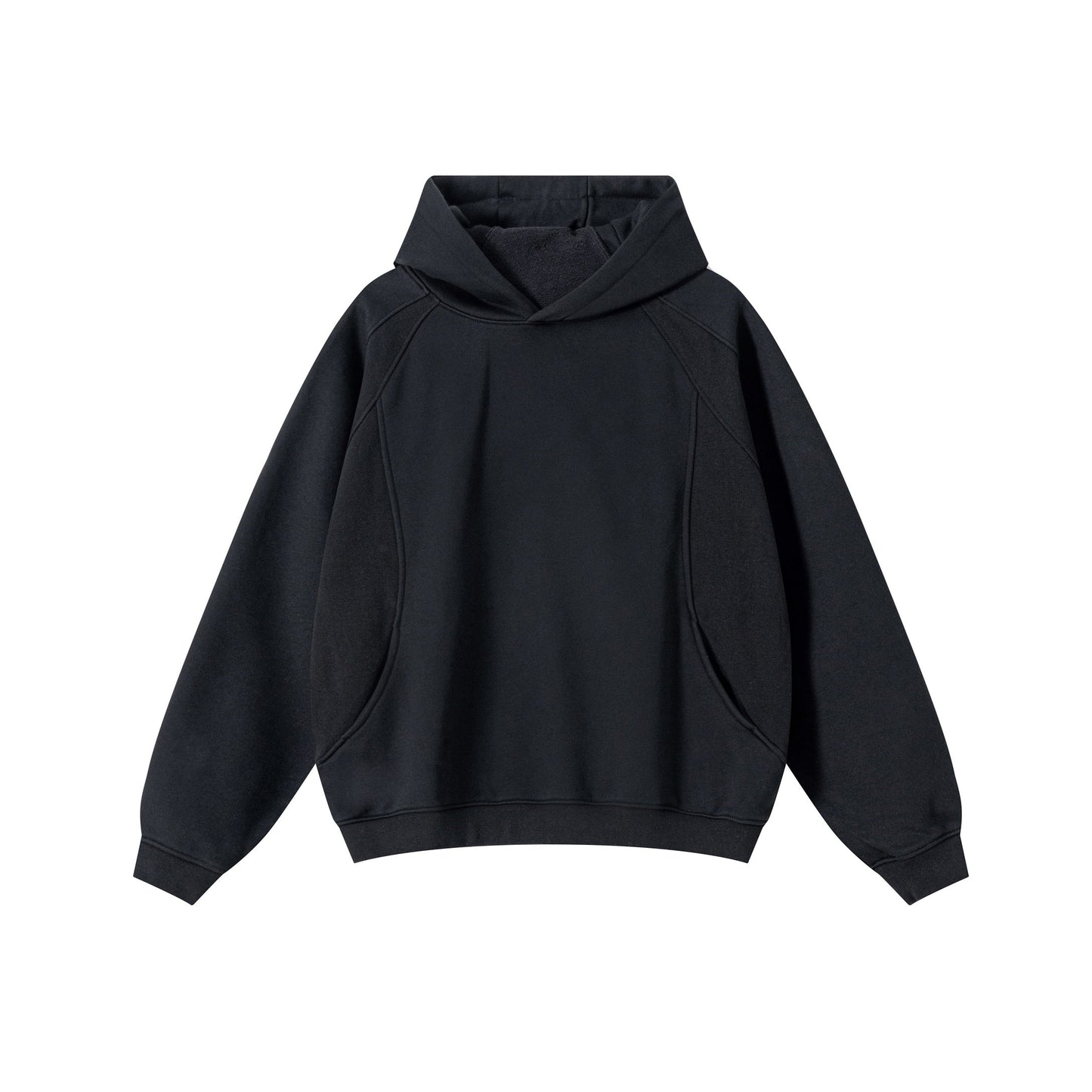 Colorblock Panel Design | Oversized Hoodie