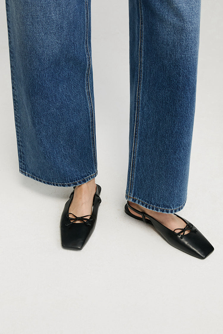 The Cityer Crop Wide Jeans HJ009 - JUSTLUXURY