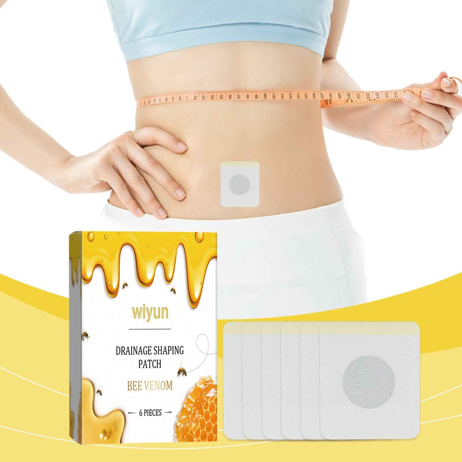 Wiyun Body Care Patch, Gently Shape And Show The Body Lazy Arm Waist Tight Skin Care Patch