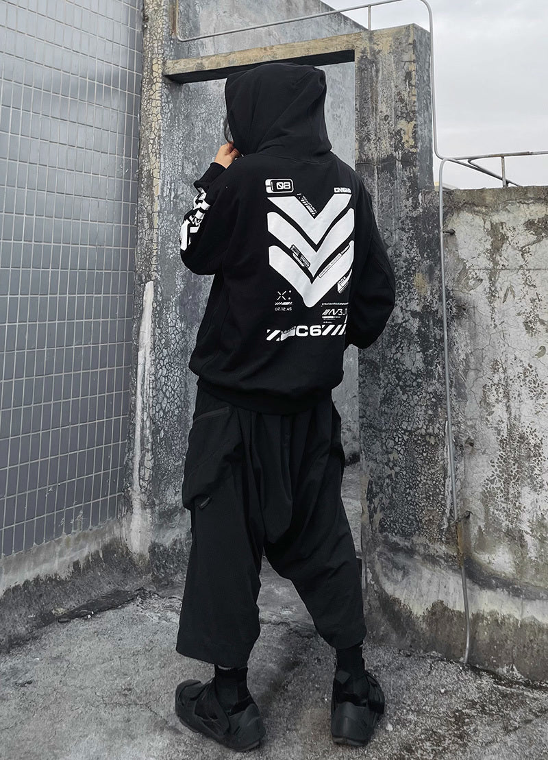 Sim25 Cyberpunk Neck Gaiter Hoodie