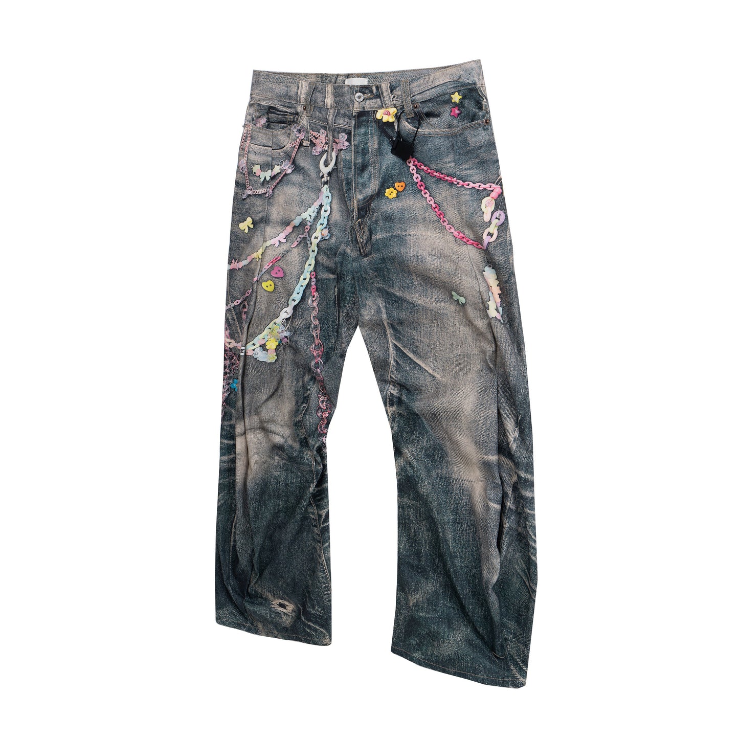 Candy Chain Washed | Baggy Jeans