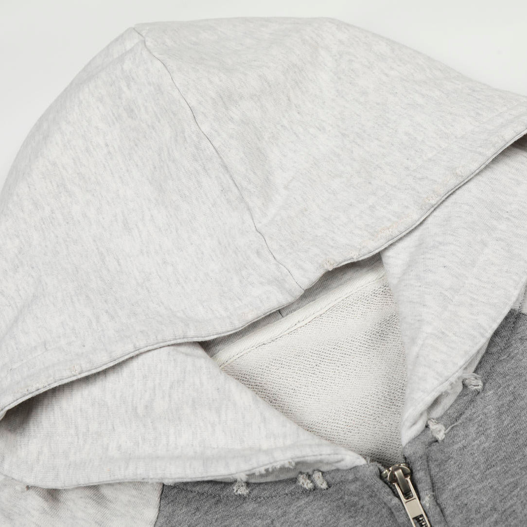 Bleg Varsity Patch Zip Hoodie