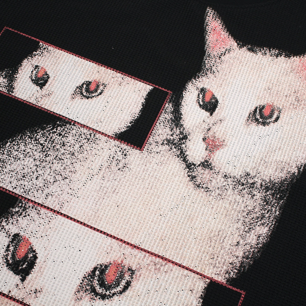 Hidden Gaze Graphic Long Sleeve