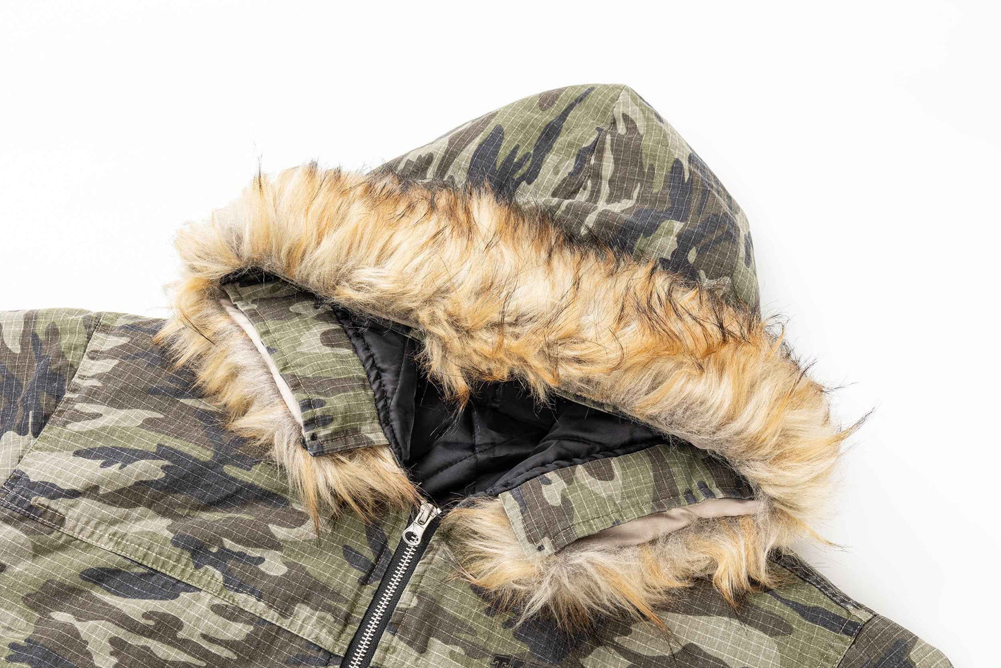 Camo Fur | Hooded Jacket