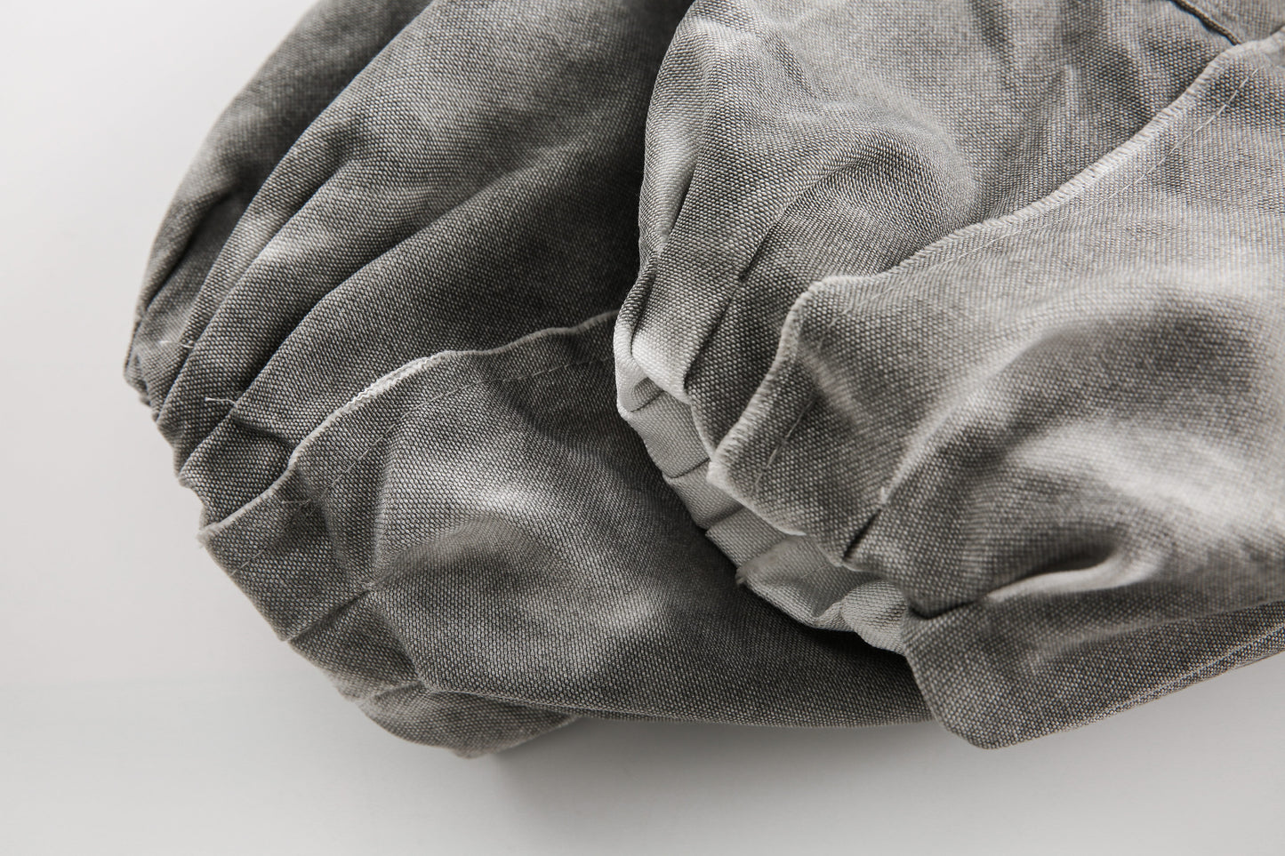 Distressed Embroidered | Padded Hooded Jacket