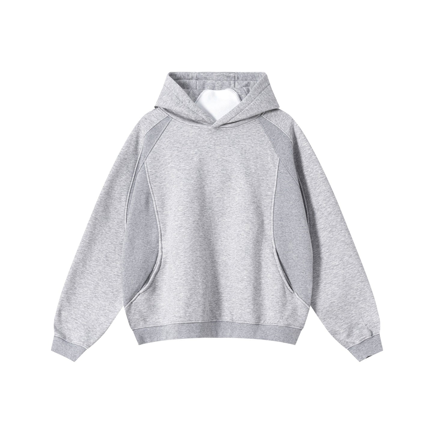 Colorblock Panel Design | Oversized Hoodie