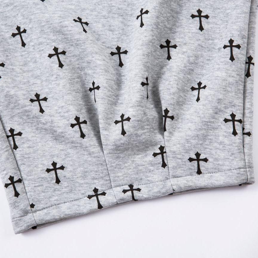 Gothic Cross Baggy Sweatpants