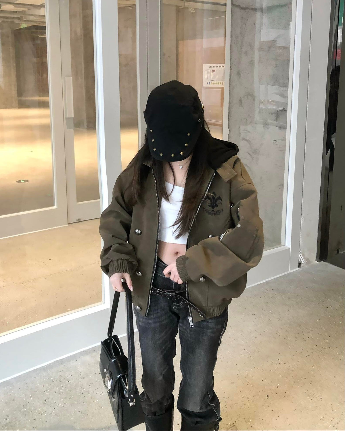 Ironcrest Hooded Leather Jacket