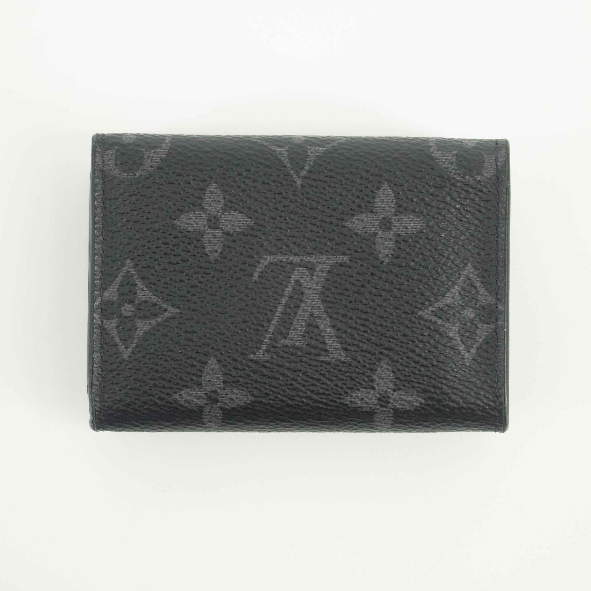 Louis Vuitton Monogram Eclipse Discovery Compact Wallet #1958