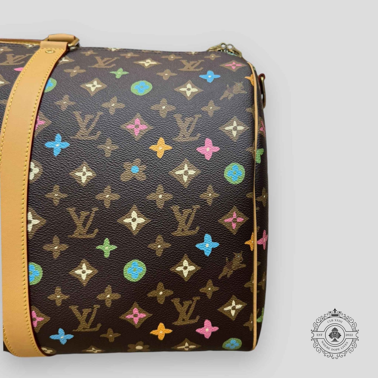 Louis Vuitton Monogram Craggy Keepall Bandoulière 50