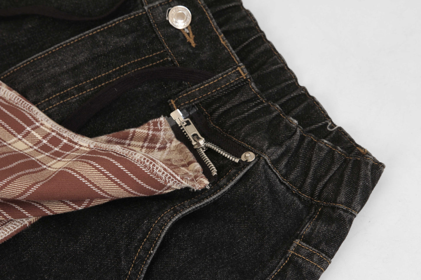 Scarf Detail | Denim Jeans