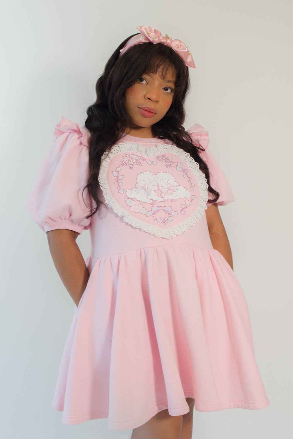 Darling Lambs Sweatshirt Dress