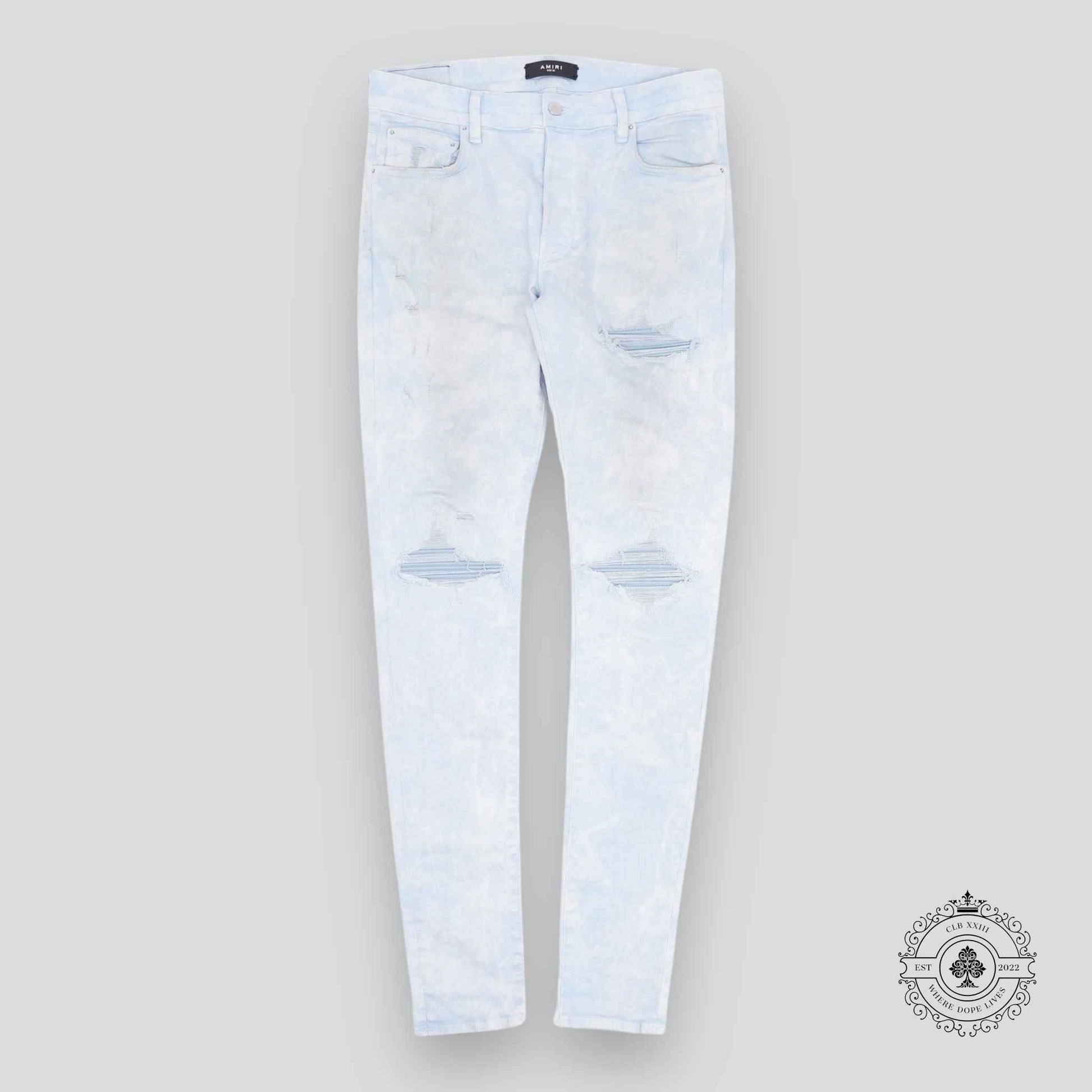 Amiri Mineral Wash MX1 Jeans in Blue