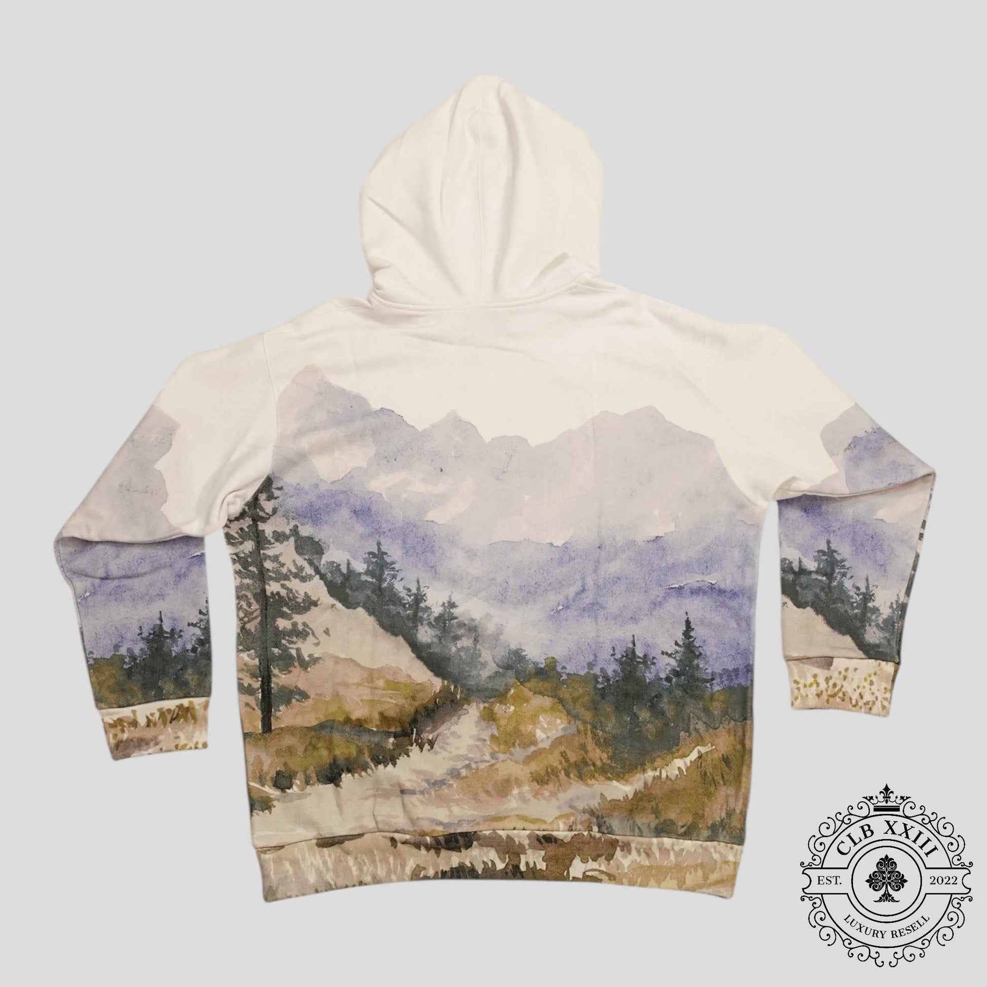 Gucci X The North Face Trail Print Hoodie in Multicolor