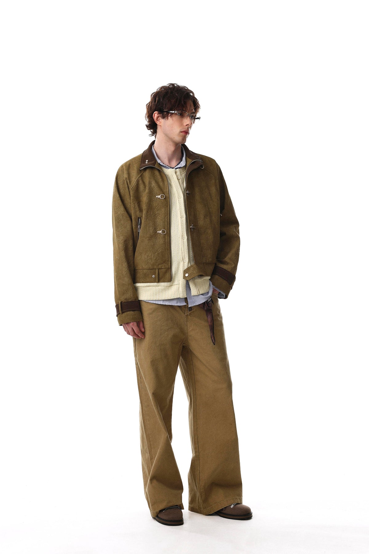 Rogue Buckle Leather Jacket