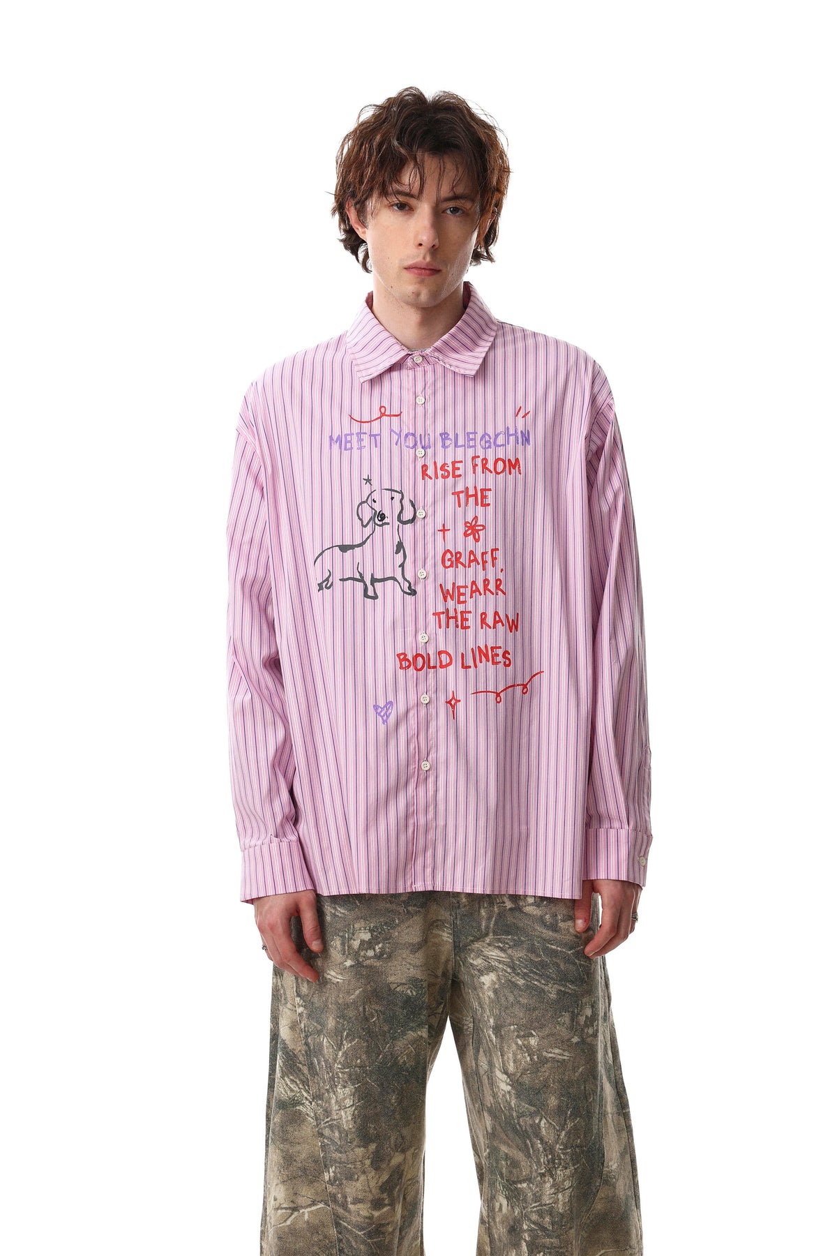 Graffline Striped Shirt