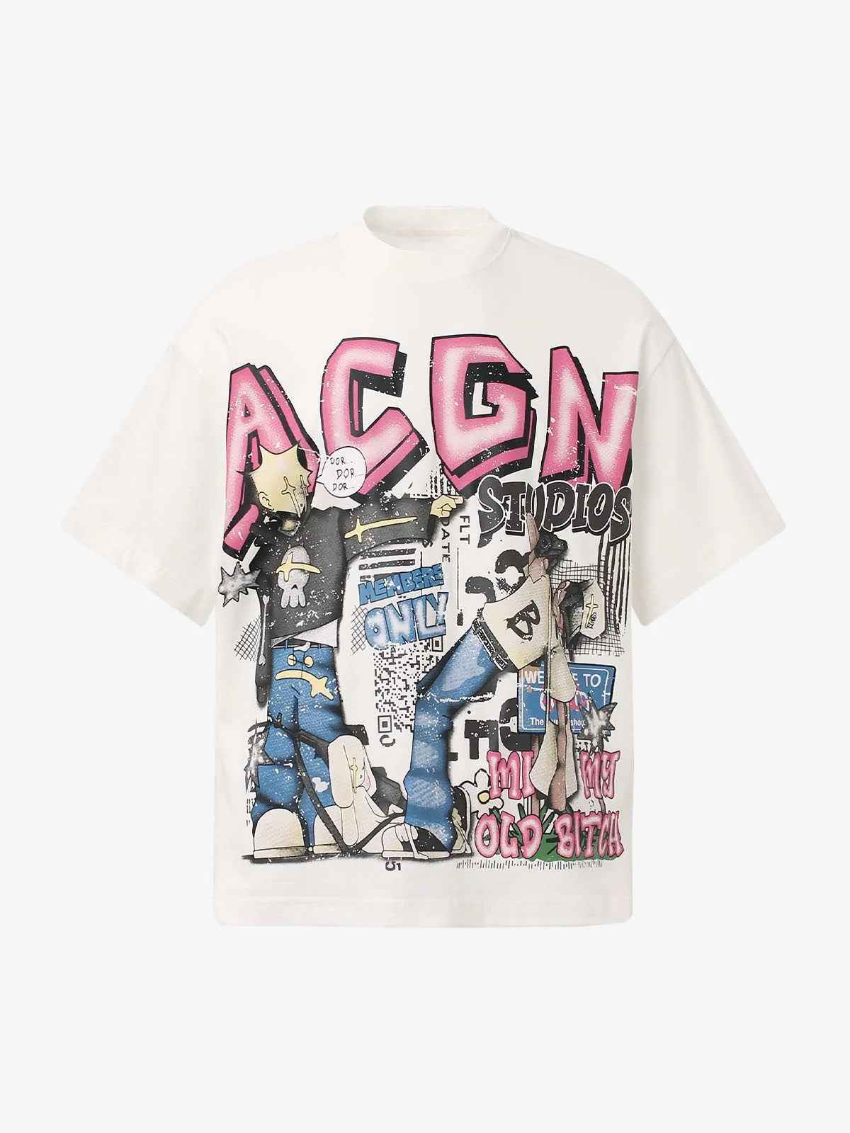 ACGN Graffiti | Graphic Print T-Shirt