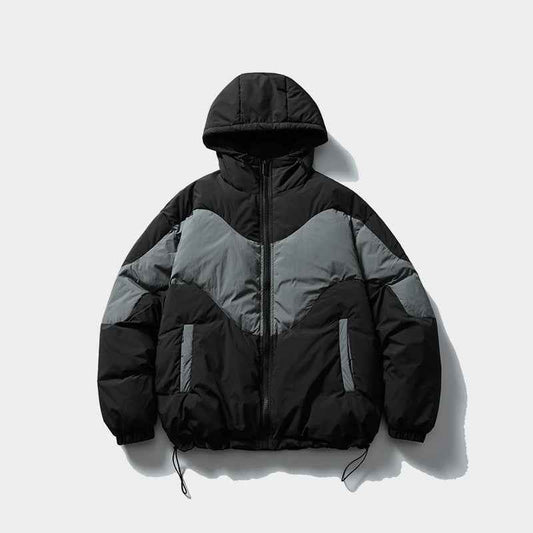 Dual Zone | Oversized Hooded Puffer