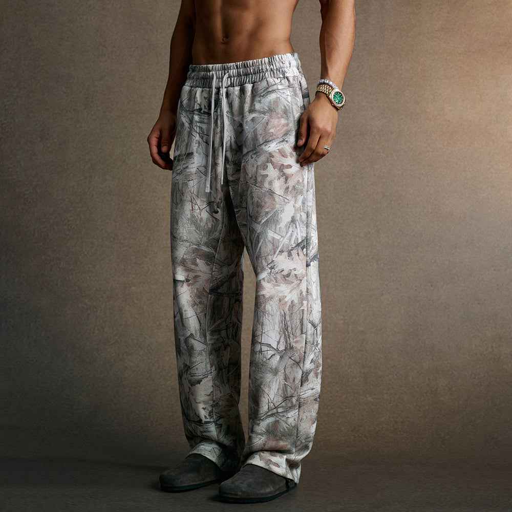 Leaf Camo Pattern | Baggy Pants