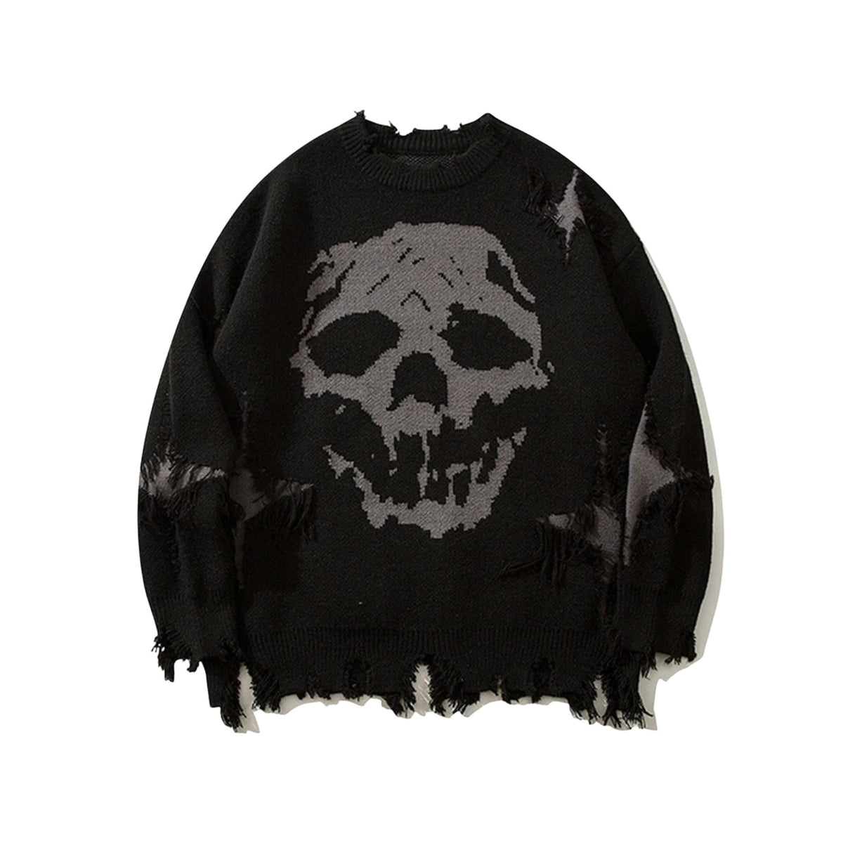 Doomskull Distressed Sweater