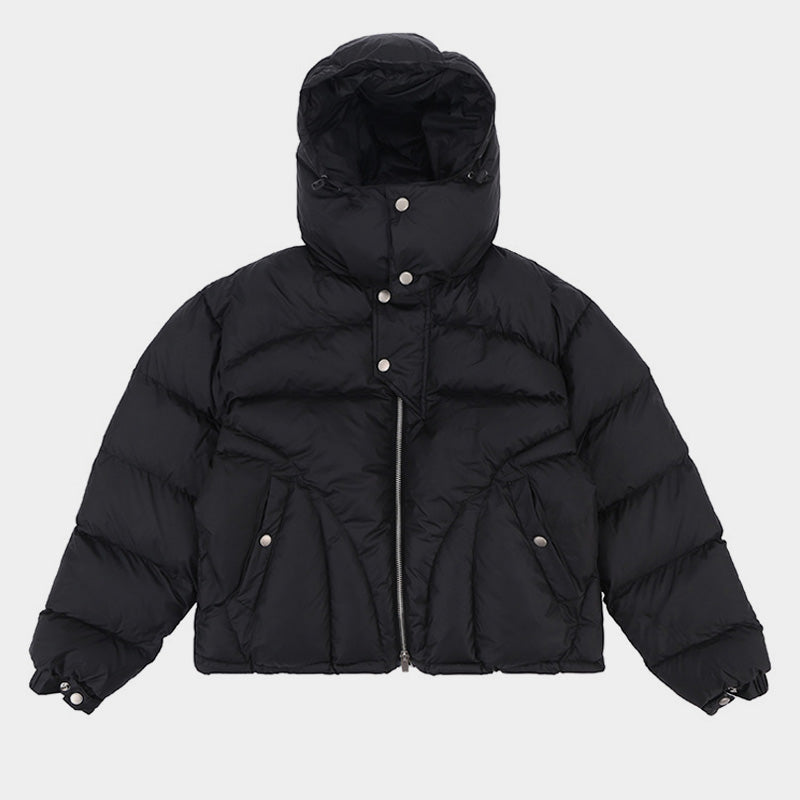 Padded Hooded Zip | Puffer Jacket