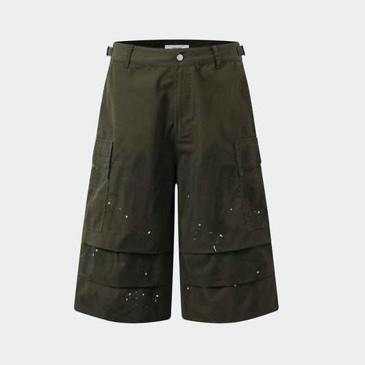 Splatter-Paint | Cargo Shorts