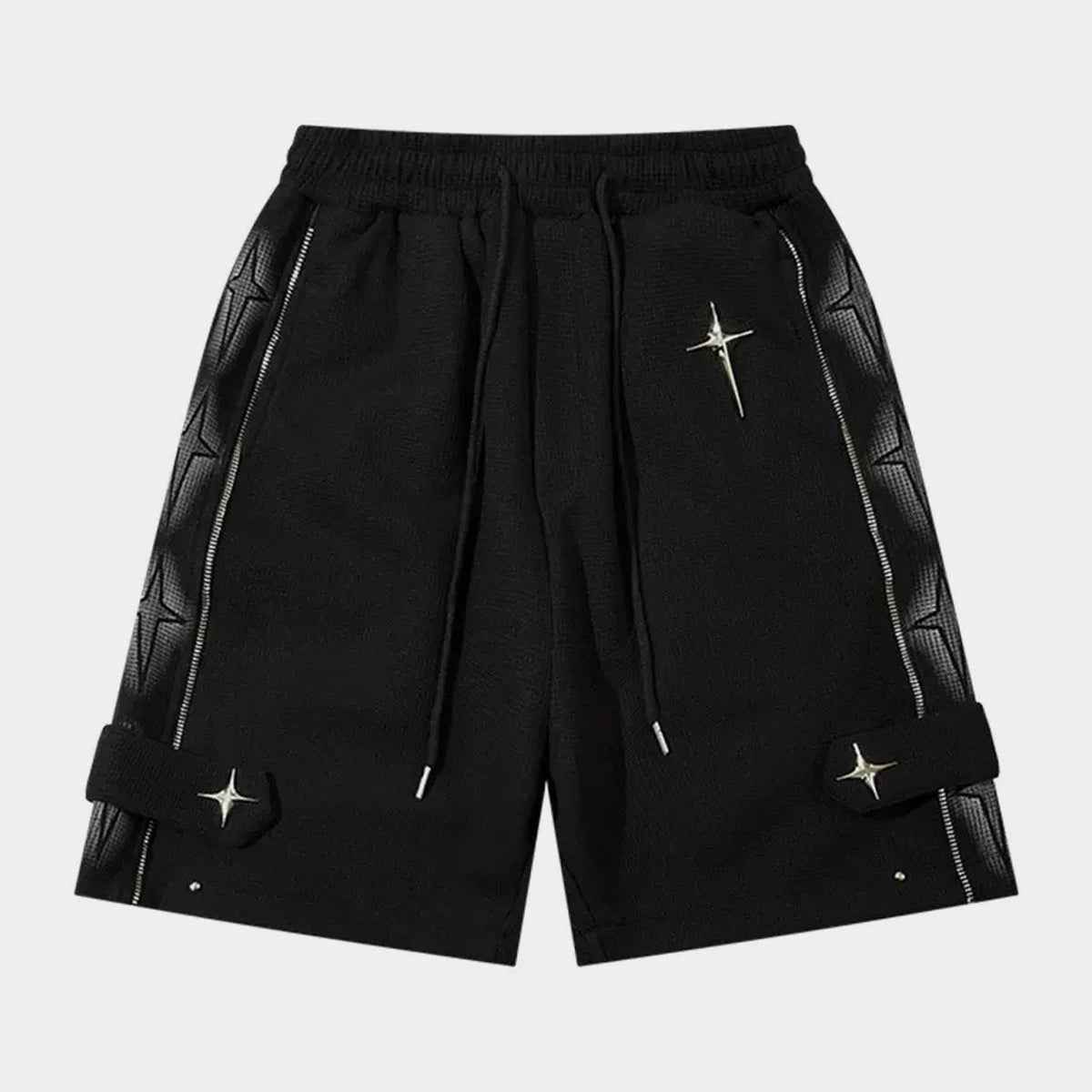 Star | Zip Up Shorts
