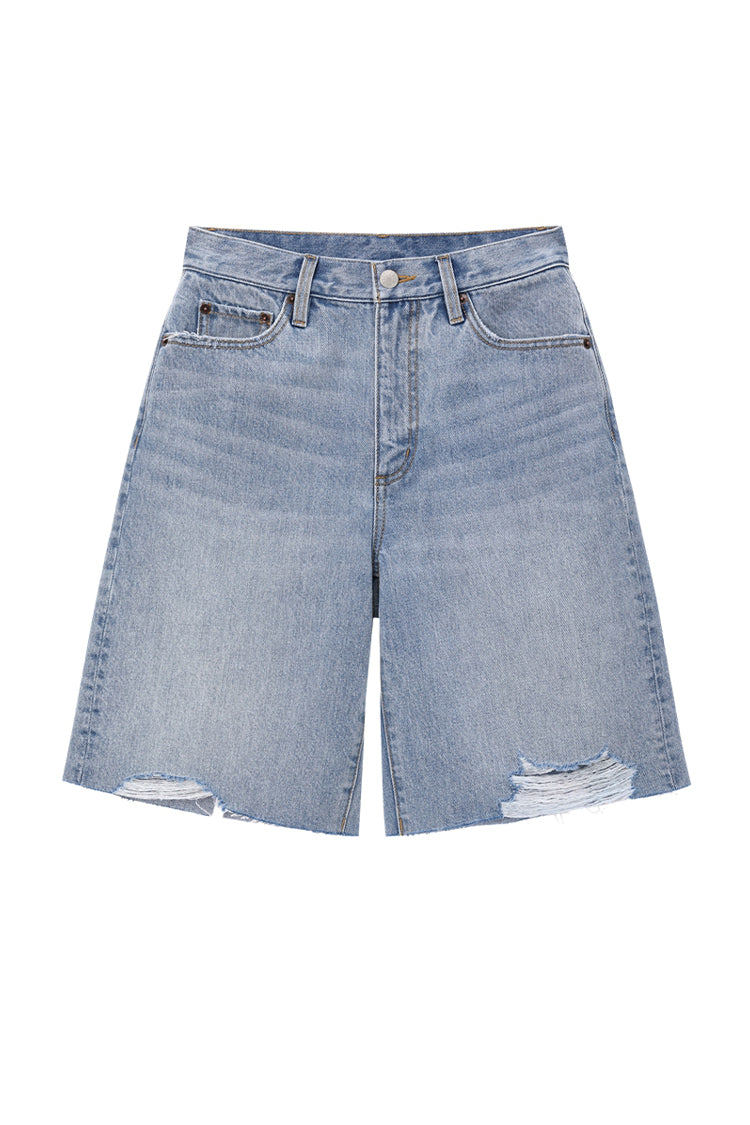 Coastal Breeze 90's Bermuda Shorts HJ807 - JUSTLUXURY