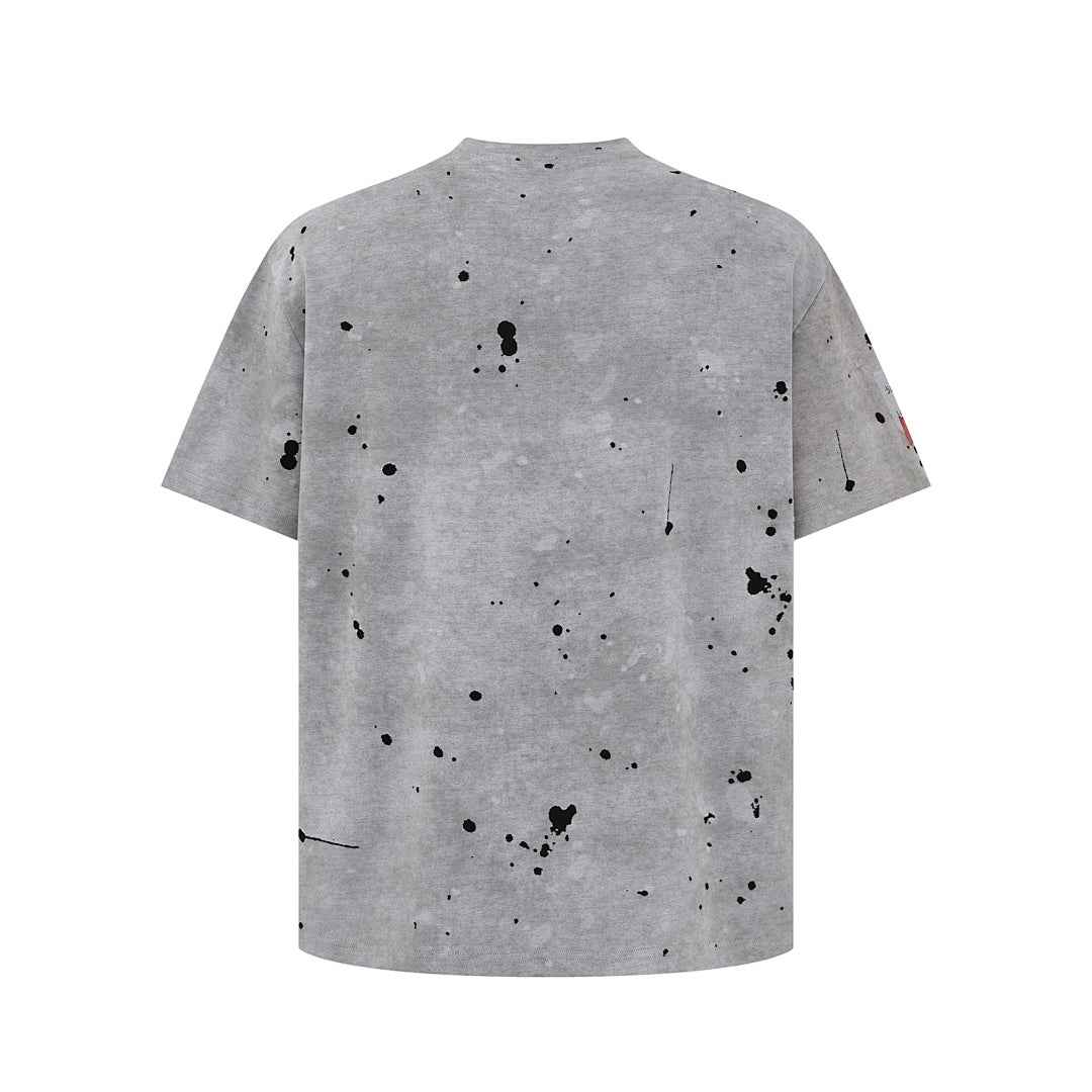 Retro Ink Splash T-Shirt