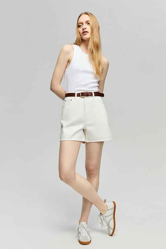 Golden Hour High Rise Girlfriend Shorts HJ801