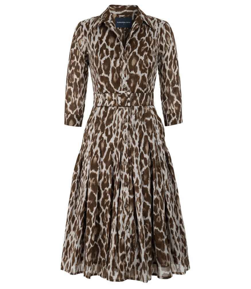 Audrey Dress #4 Beige Camel Long Dress
