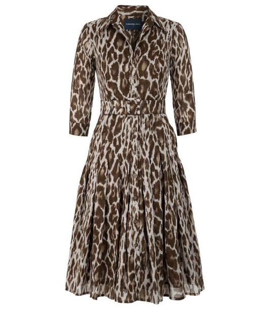 Audrey Dress #4 Beige Camel Long Dress