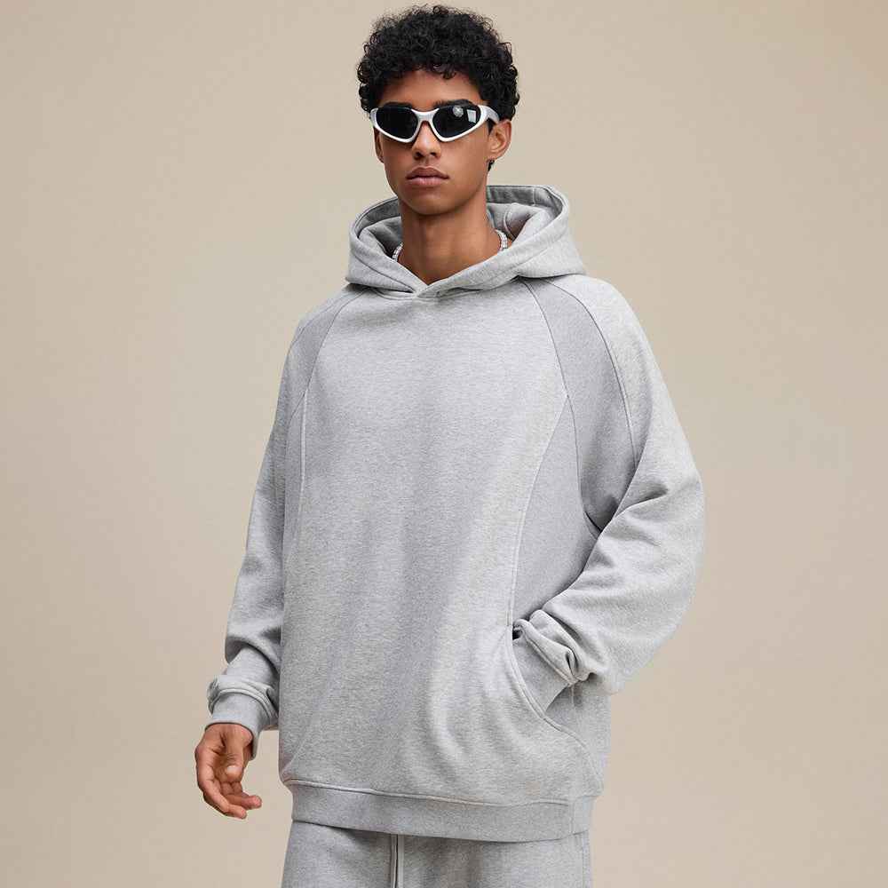 Colorblock Panel Design | Oversized Hoodie