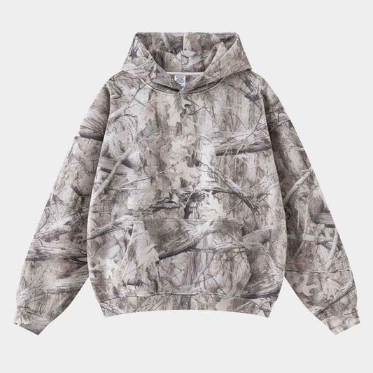 Tree Branch Camo Print | Oversized Hoodie