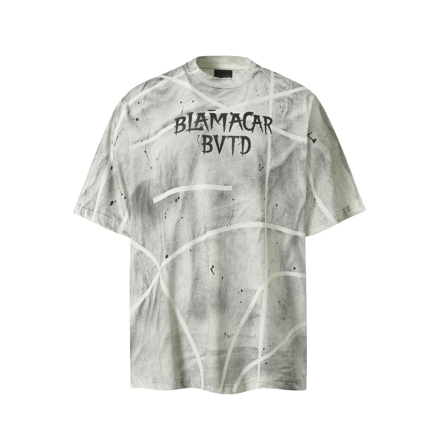 Marble Street Print | Distressed T-Shirt