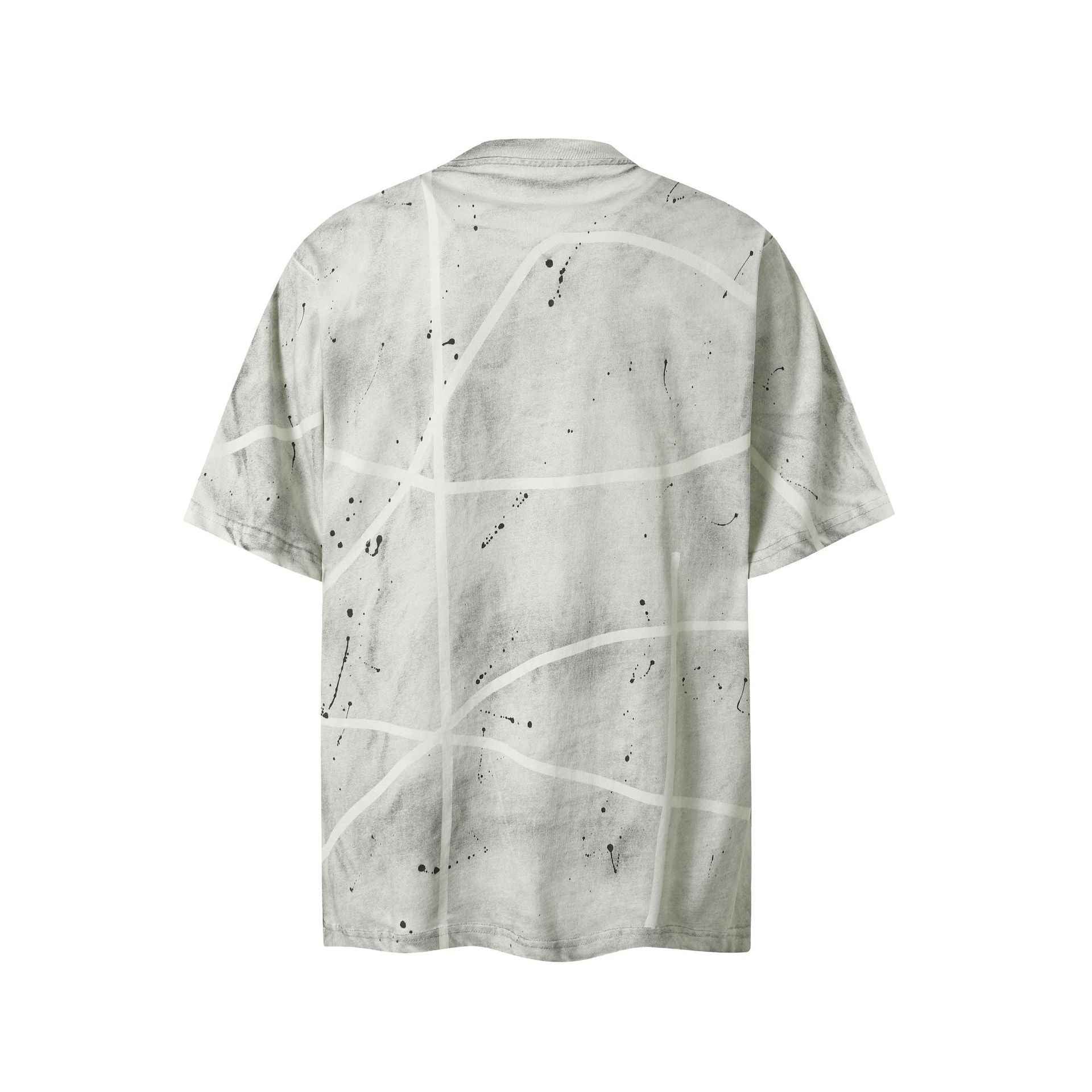 Marble Street Print | Distressed T-Shirt