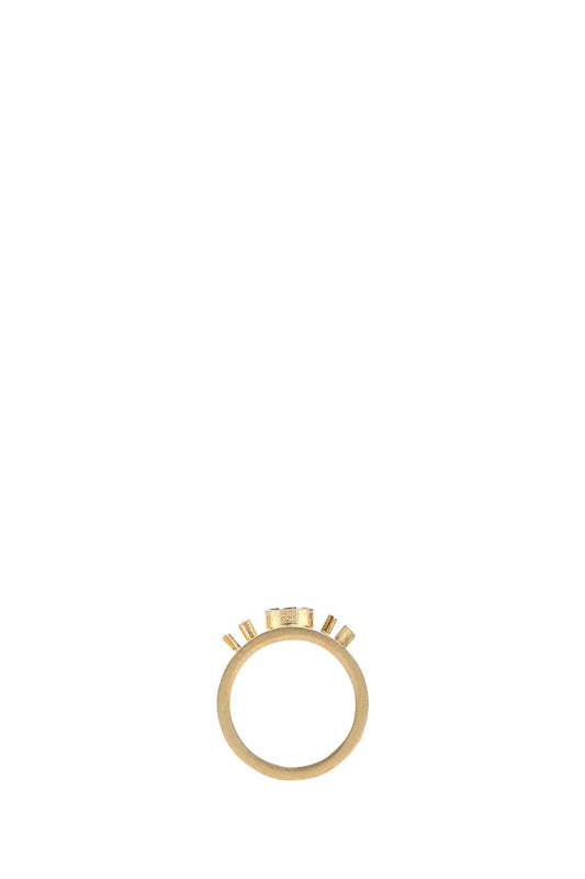 Maison Margiela Men Gold 925 Silver Ring