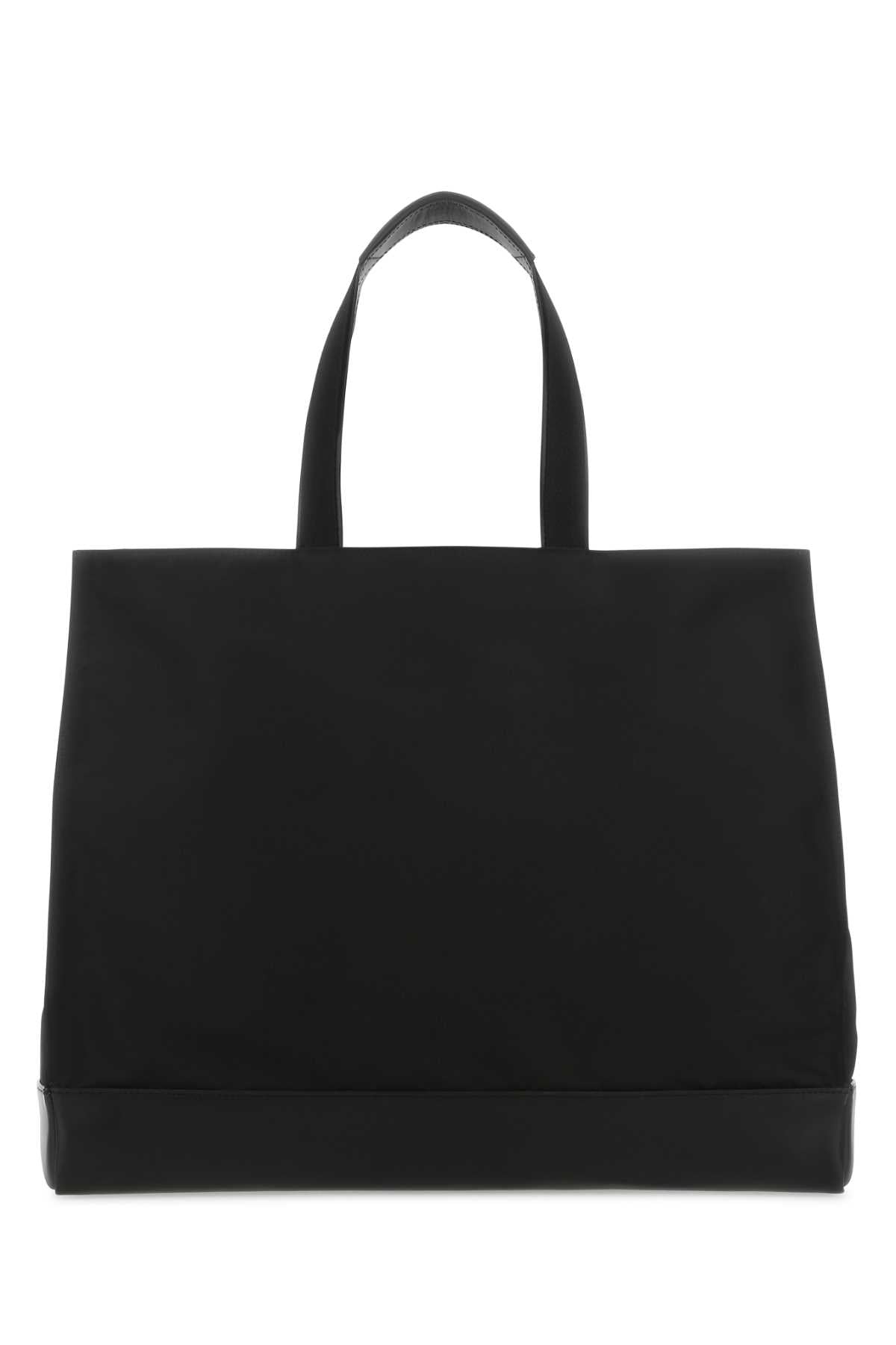 Alexander Mcqueen Men Black Fabric Shopping Bag - JUSTLUXURY