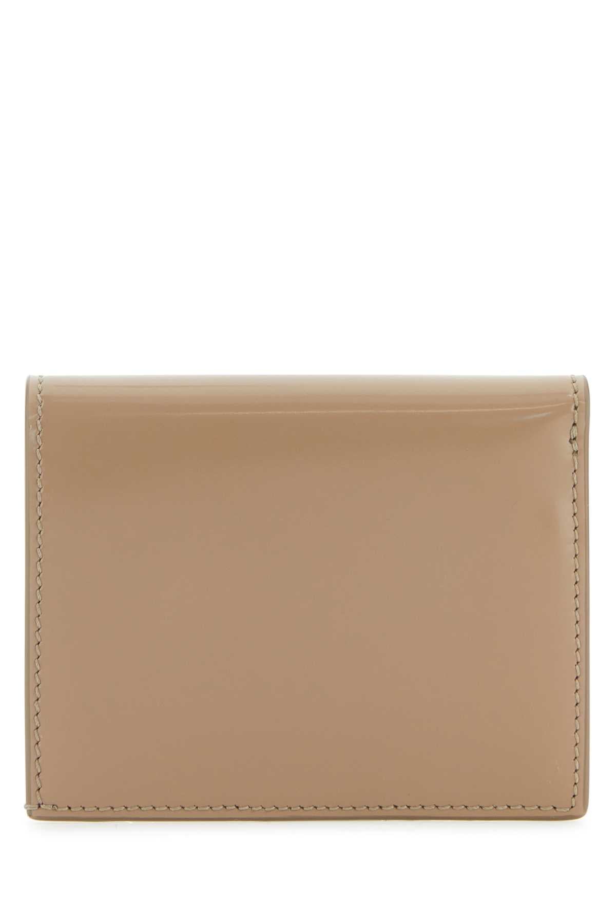 Salvatore Ferragamo Women Beige Leather Wallet - JUSTLUXURY