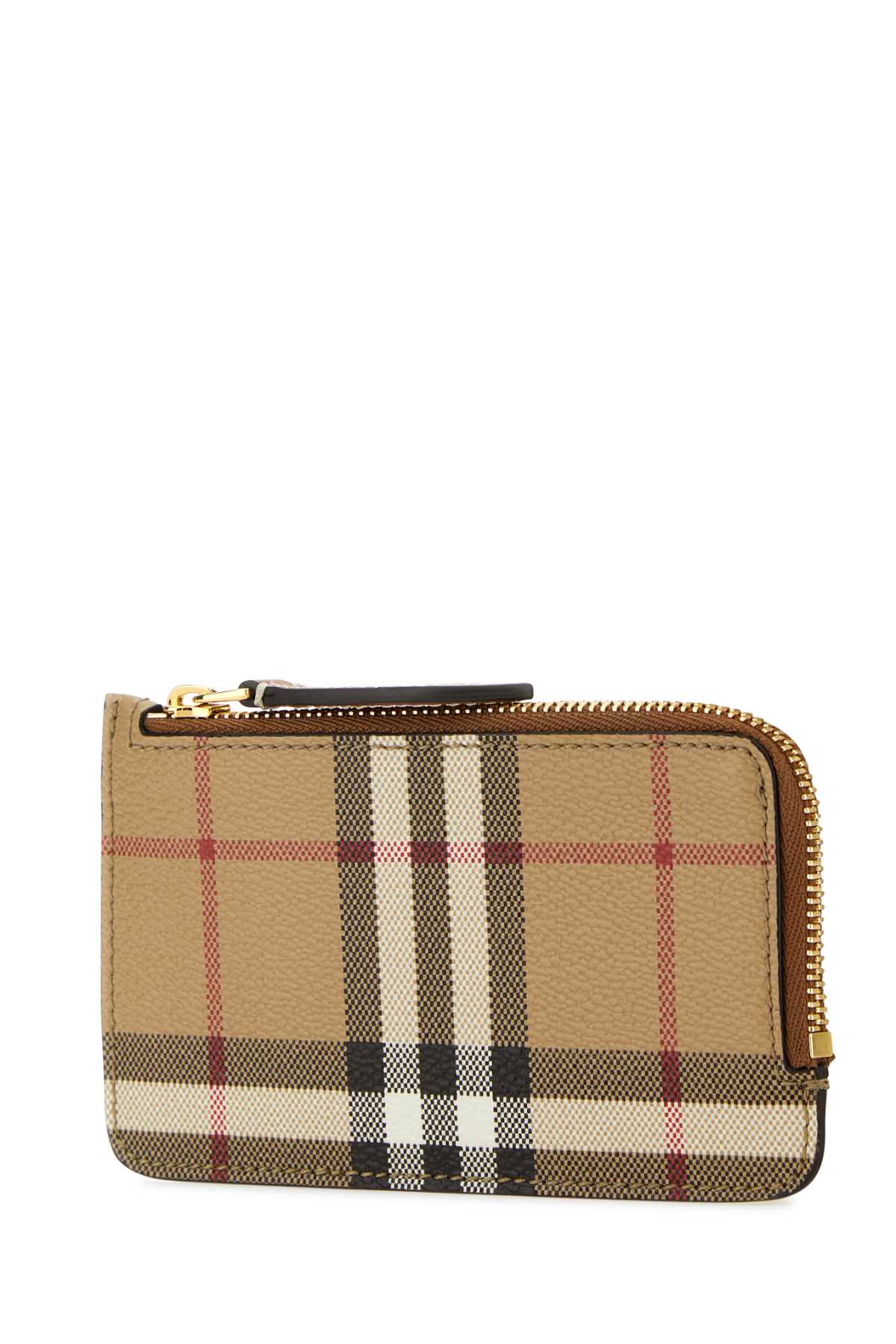 Burberry Women Printed Canvas Card Holder - JUSTLUXURY